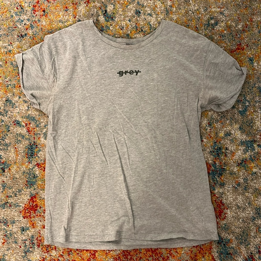 Zara Grey T-Shirt